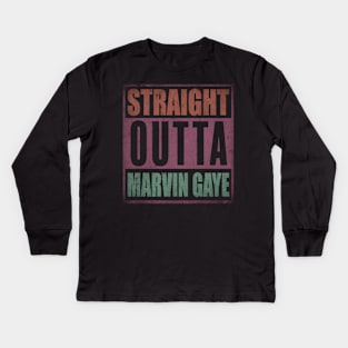 Proud To Marvin Be Personalized Name Birthday 70s Kids Long Sleeve T-Shirt